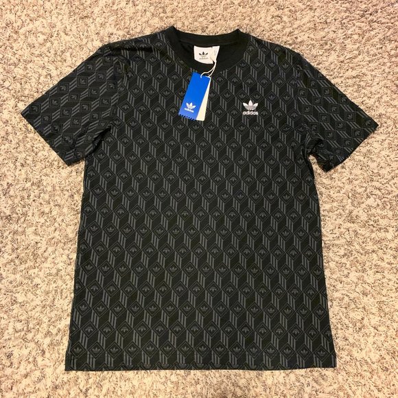 adidas allover print tee